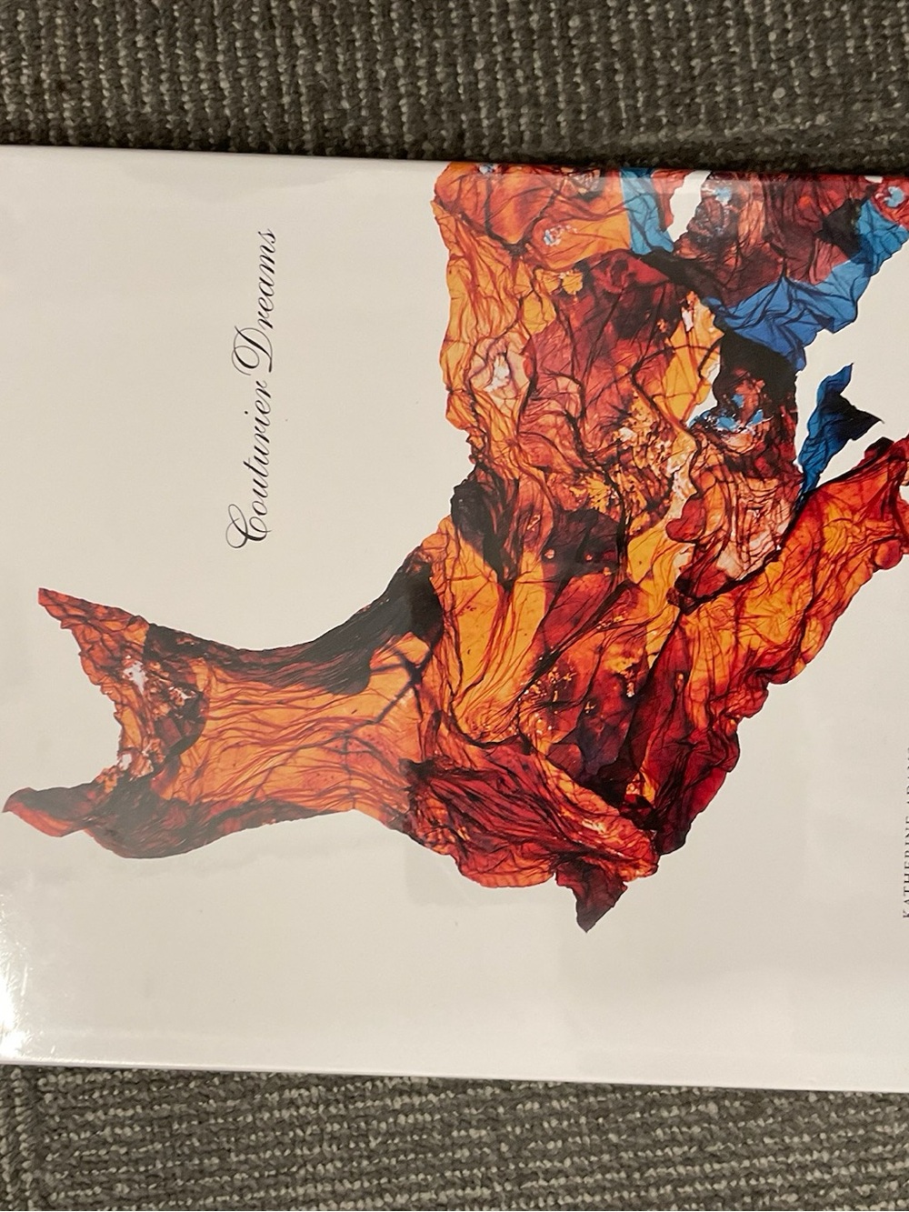 Nazraeli Press Couturier Dreams by Katherine Adams Abstract Red & Orange Cover